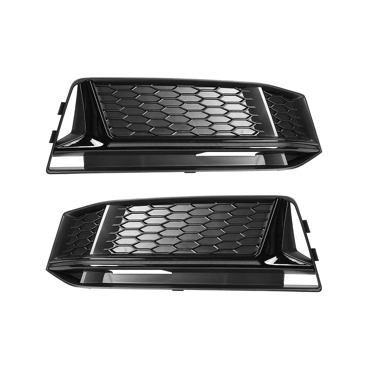 

8W0807681K 8W0807682K Fog Light Grille Fog Light Frame Bumper Honeycomb Lower Grid Grille Car for Audi A4 B9 S-Line S4