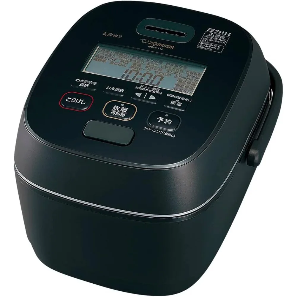 

Рисоварка Zojirushi NW-PT10-BZ, чувствительная к давлению, 100 в (1 л, черная (искусственная)