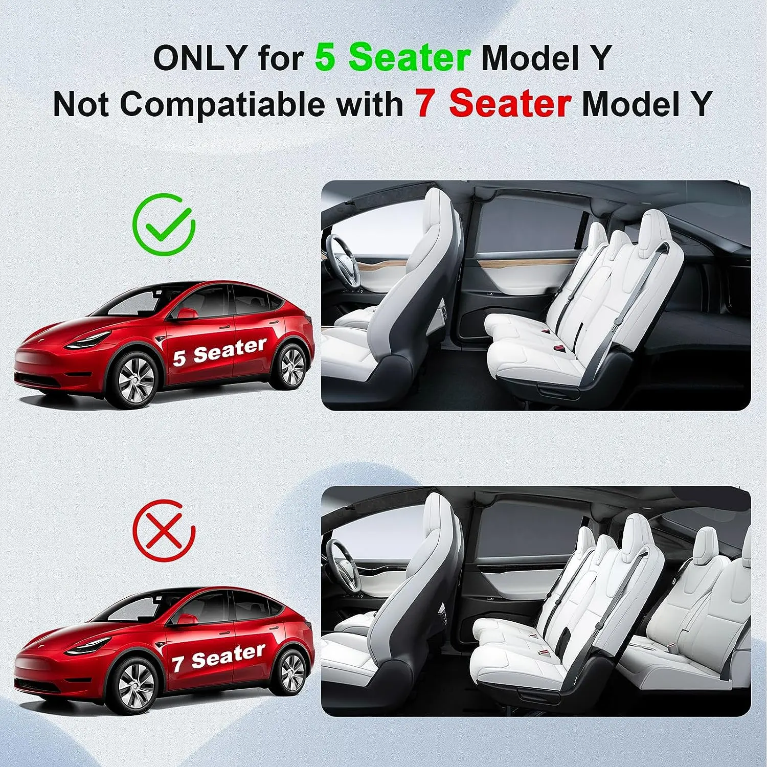 Upgarde Rear Trunk Hook Tesla Model Y Tote Trunk Grocery Bag Hooks 5 Seater Model Y Interior Accessories rear trunk hook