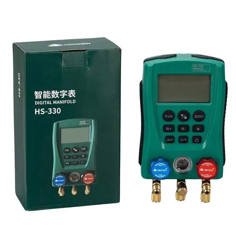 New Air Conditioning Refrigeration Electronic Fluorine-filled Manifold Fluorine-added Meter Liquid Refrigerant Meter