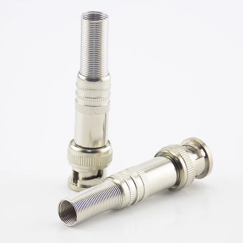 

Коннектор BNC, коаксиальный разъем RG59, пружинный адаптер, поворотный Штекерный разъем BNC, аксессуары для камеры видеонаблюдения, комплект системы наблюдения