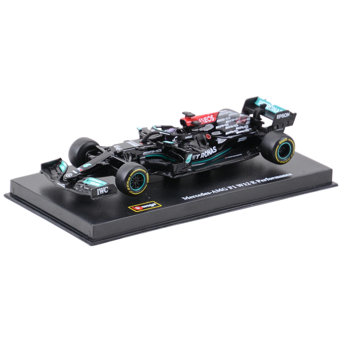 Bburago 1:43 Mercedes AMG 2021 W12 E Performance #44 Lewis Hamilton Static Simulation Diecast Alloy Model F1 Racing Formula Car 3 Bburago 1:43 Mercedes AMG 2021 W12 E Performance #44 Lewis Hamilton Static Simulation Diecast Alloy Model F1 Racing Formula Car 3