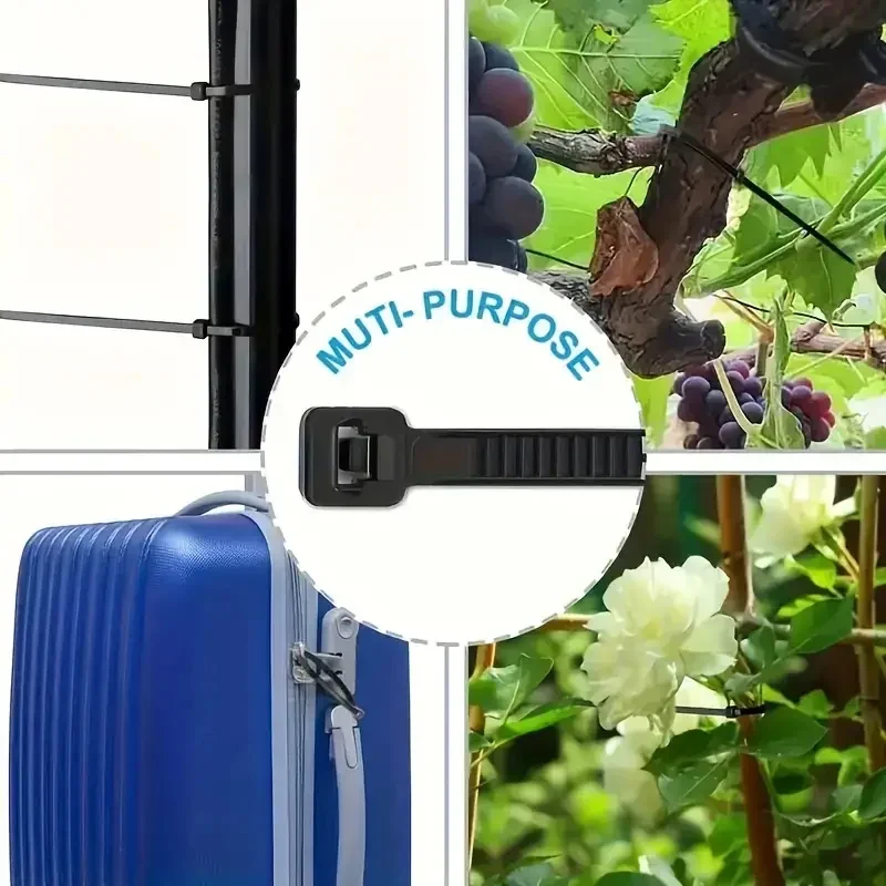 Chenfeng Plastic Black Cable Tie 100 Pieces/Bag Set Assembly Export Special Cable Ties