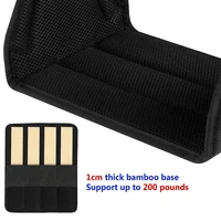 Newest Foot Hammock Foot Rest With Adjustable Strap Foe Airplane,Portable Desk Foot Hammock For Plane Travel Office Working 3