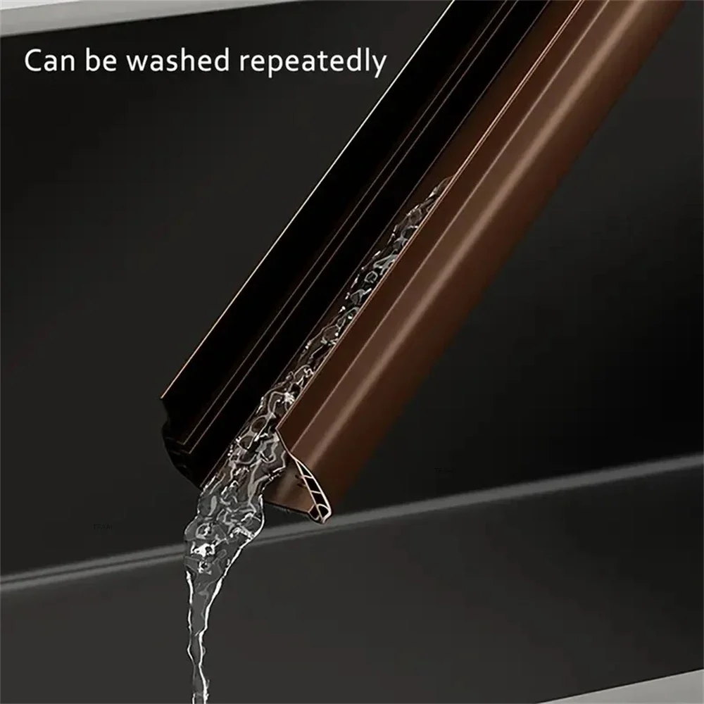 PVC Door Bottom Weatherstrip Seal Dust and Noise Insulation Seal Strip Tape Self-adhesive Door Draft Stopper Insulator Strips