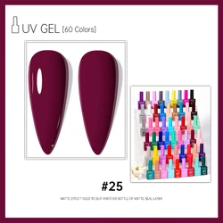 15ml Neon Gel Nail Polish Set - Vibrant Multi - Color Collection (25)