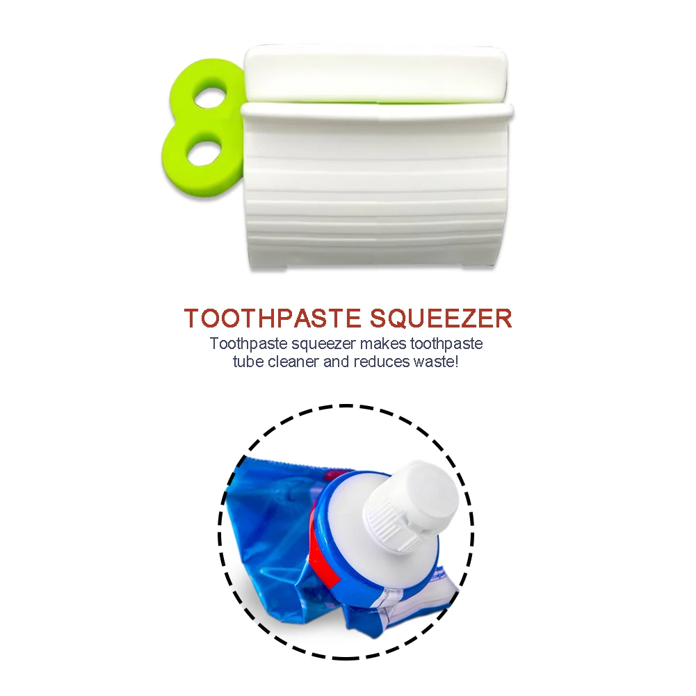 Presse-tube Acier Inoxydable 4 Presse Tubes Dentifrice En Acier Inoxydable - Distributeur Pratique Pour Dentifrice, Cosmétiques & Peintures