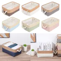 Clothes Storage Basket Home Supplies Sundries Sorting Basket Folding Linen Organizer Box Underwear Socks Baby Toys Storage 4