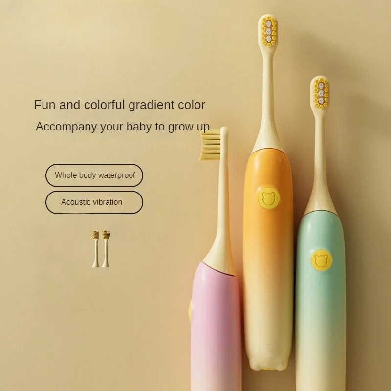 Nuovo Spazzolino Elettrico Per Bambini Spazzolino Sonico Per Bambini Per Bambini Con Spazzolino Di Ricambio Spazzolino Da Denti Ad Ultrasuoni
