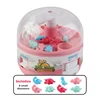Doll Claw Machine Toy for Kids 4/8 Tiny Stuff Capsule Mini Cartoon Children's Grab Dinosaur Machines Play Games Crane Toys Gifts 6