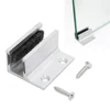 Glass Sliding Door Floor Rails Sliding Door System Rails With Plush Lining Zinc Alloy Floor Guide Is Designed Hardware Parts