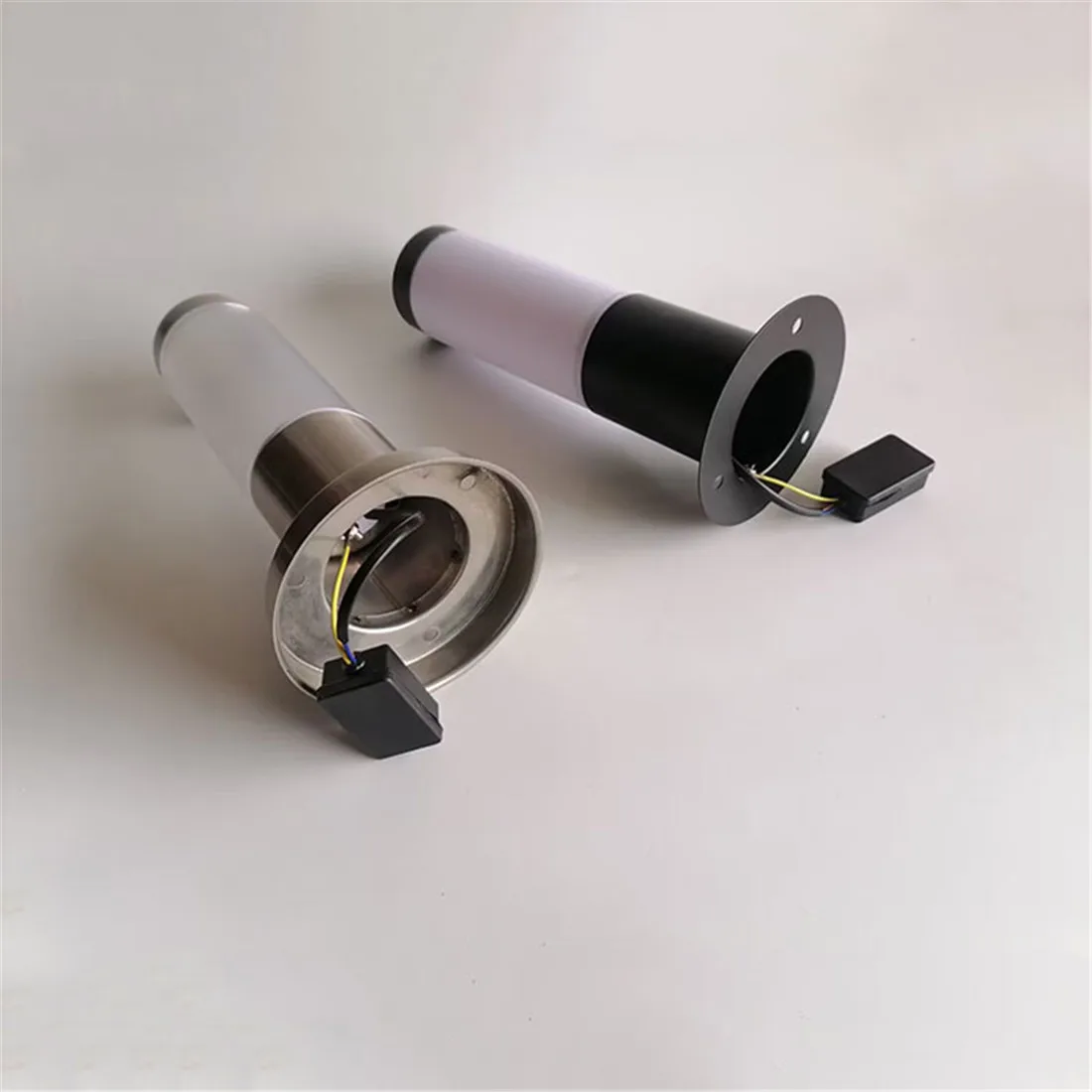12W LED bulb included black silver Landscape Path Lights Waterproof Stainless Steel Decorative Garden Lights for Patio Pathway 4