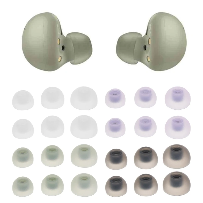 For Samsung Galaxy Buds 2 SM-R177 Ear Tips Silicone Earbuds Replacement ...