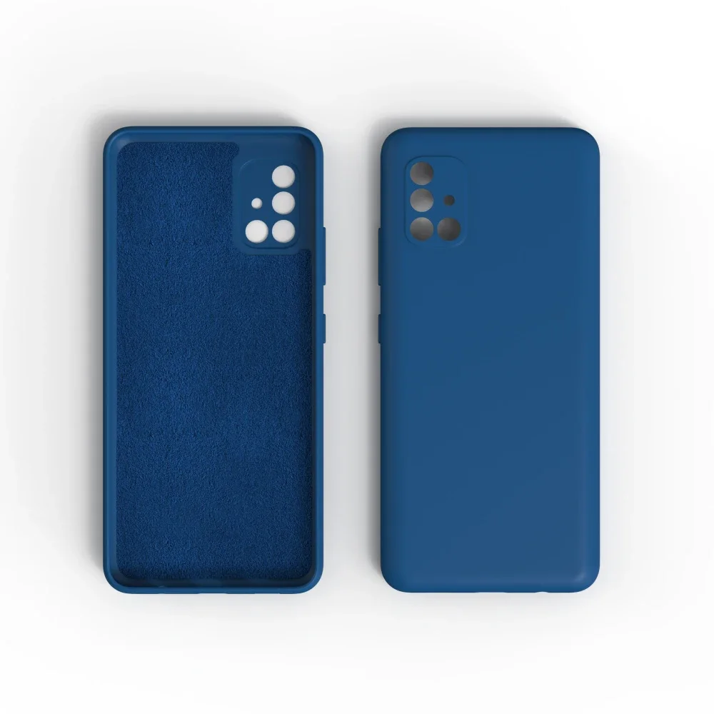 Silky Soft-Touch Silicone Protective Phone Case
