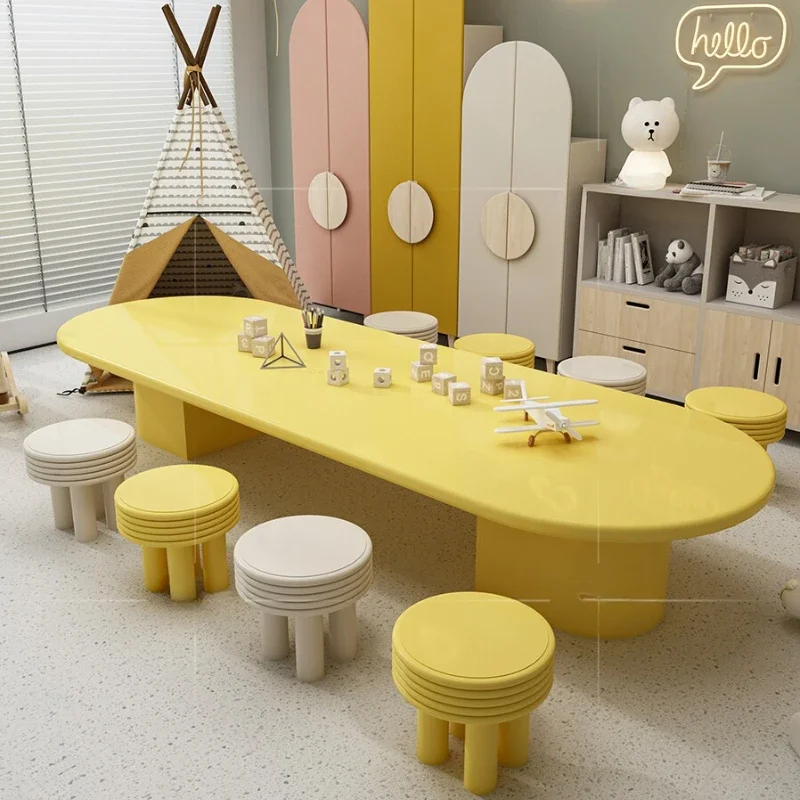Children Tables Student Desk Kids Room Small Set Elementary Chair School Furniture Children's Childrens Classroom Table Study