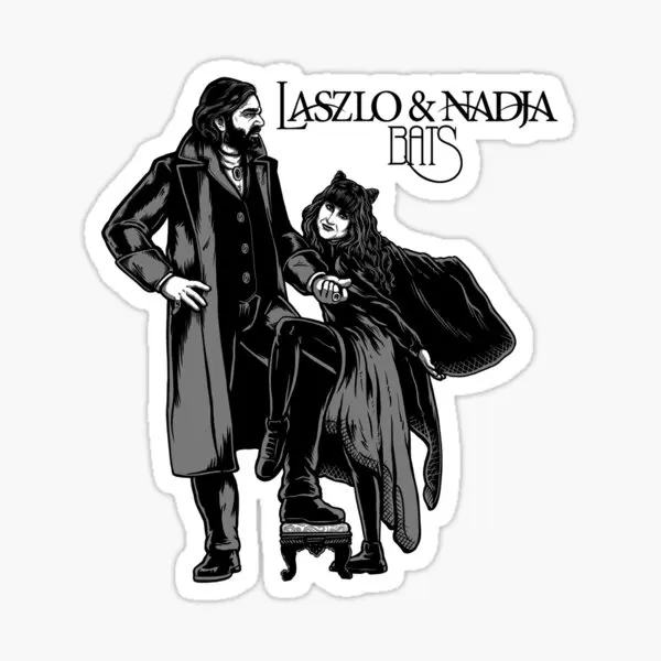 

Laszlo Nadja Обложка альбома 5 шт. наклейки для забавного чемодана гостиной ноутбука Фотофон Детский принт Декор мультфильм