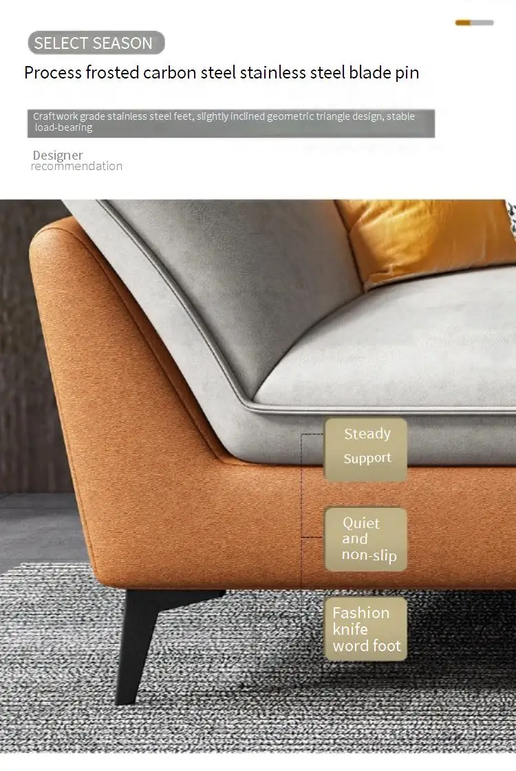 Sofas For Living Room Luxury Italian Minimalist Sofa Sets With Modern Individual Puff Meubles De Chambre Home Decoration