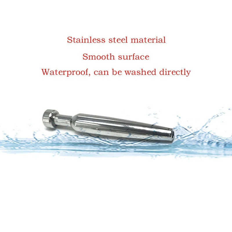 Stainless Steel Hollow Urethra Plug Urethral Catheters Spreader Sex Toys for Man urethral dilator silicone urethral dilator