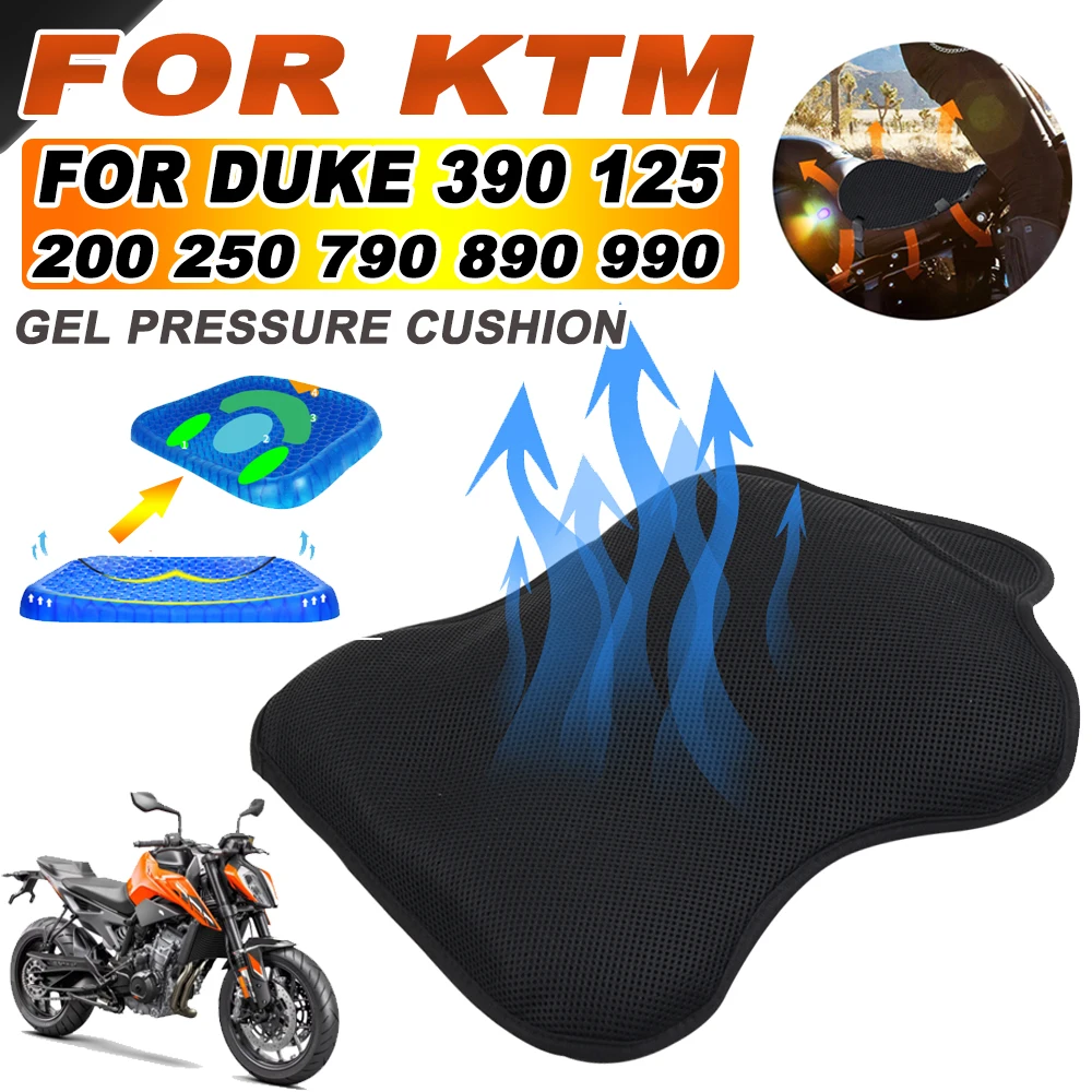Antideslizante cómodo cojín para asiento de motocicleta funda de asiento  accesorios de moto Gel panal – Los mejores productos en la tienda online  Joom Geek