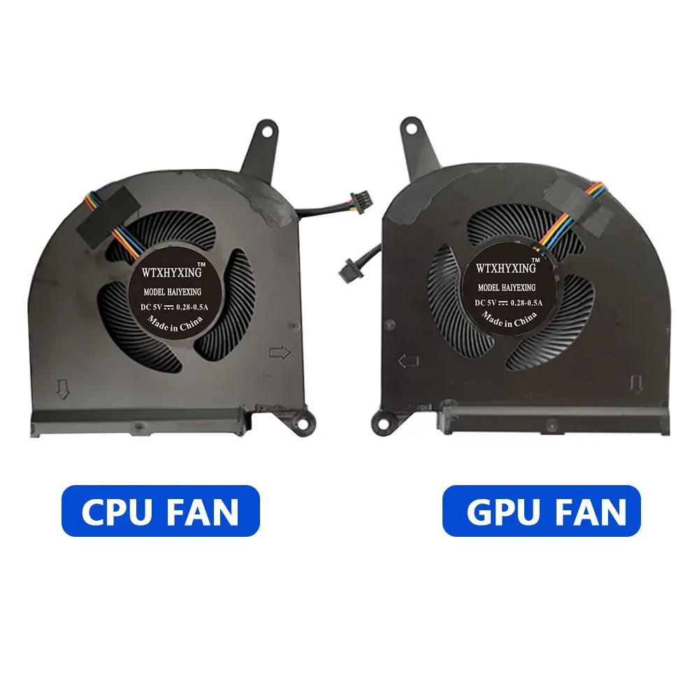 Gigabyte-refrigerador para Notebook Oled Cpu Ventilador de Refrigeração Gpu 15g 15p 17g 17p kb xc xa xb xd Rx7g Rx5g Rp77 Rp75 Aero 17 15 mm - Imagem 2