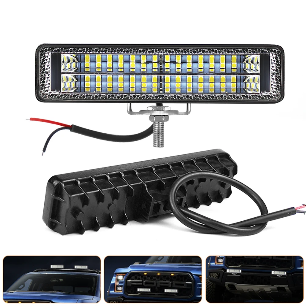 

84W 28LED Automotive Work Light High Brightness Spotlight 6500K Off Road Truck Light Pod Driving Fog Headlight DRL Driving Light