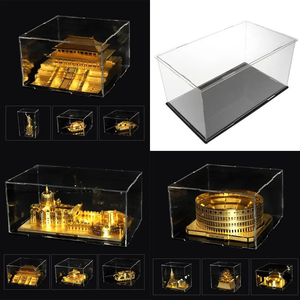 Acrylic Display Case Action Figures Toys Storage Case Container