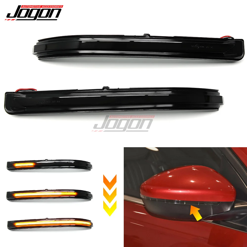 

Для Peugeot 3008 5008 2017 2018 2019-2022 светодиодный динамический сигнал поворота светильник последовательная лампа боковое зеркало индикатор мигающий ретранслятор