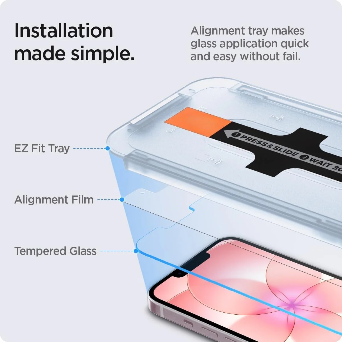 Premium Tempered Glass Screen Protector 2-Pack - Anti-Scratch, Easy Installation