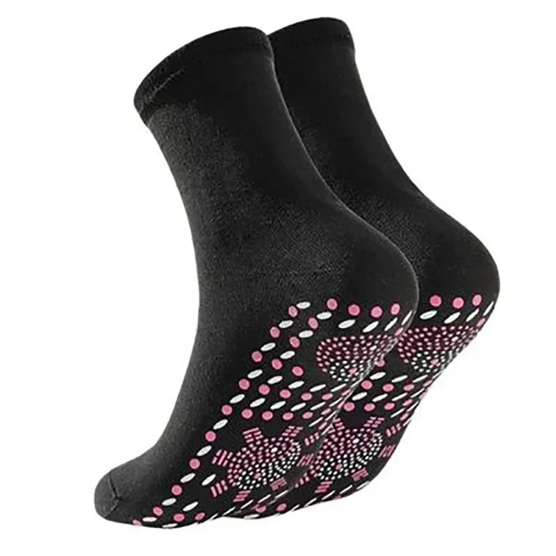 

Warm Pain Relief Thermal Socks Men Women Yoga Tourmaline Self-heating Winter Heated Sport Magnetic Massage Therapy