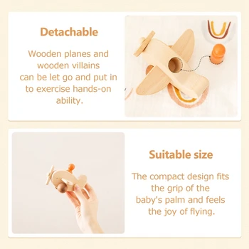 Wooden Aircraft Toy - Wooden Toys 4