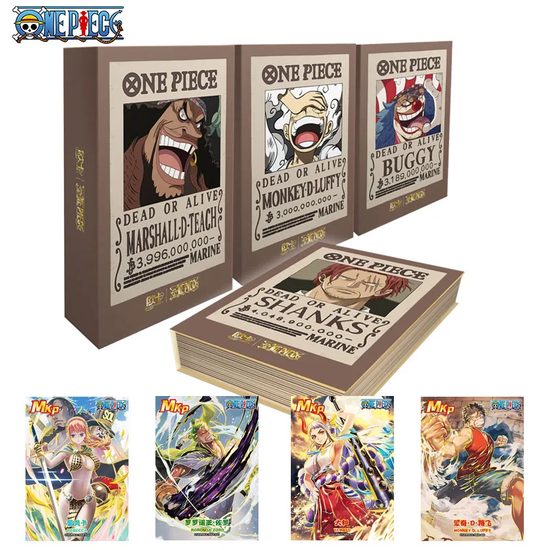 

Original One Piece Peripheral Collection Cards Booster Box Luffy Nami Character Rare Limited Game Playing Card Kids Gifts Toys