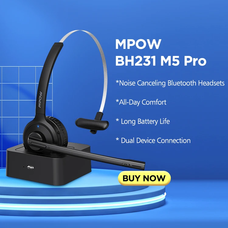 Mpow Bh231 M5 Pro Bluetooth 5.0 