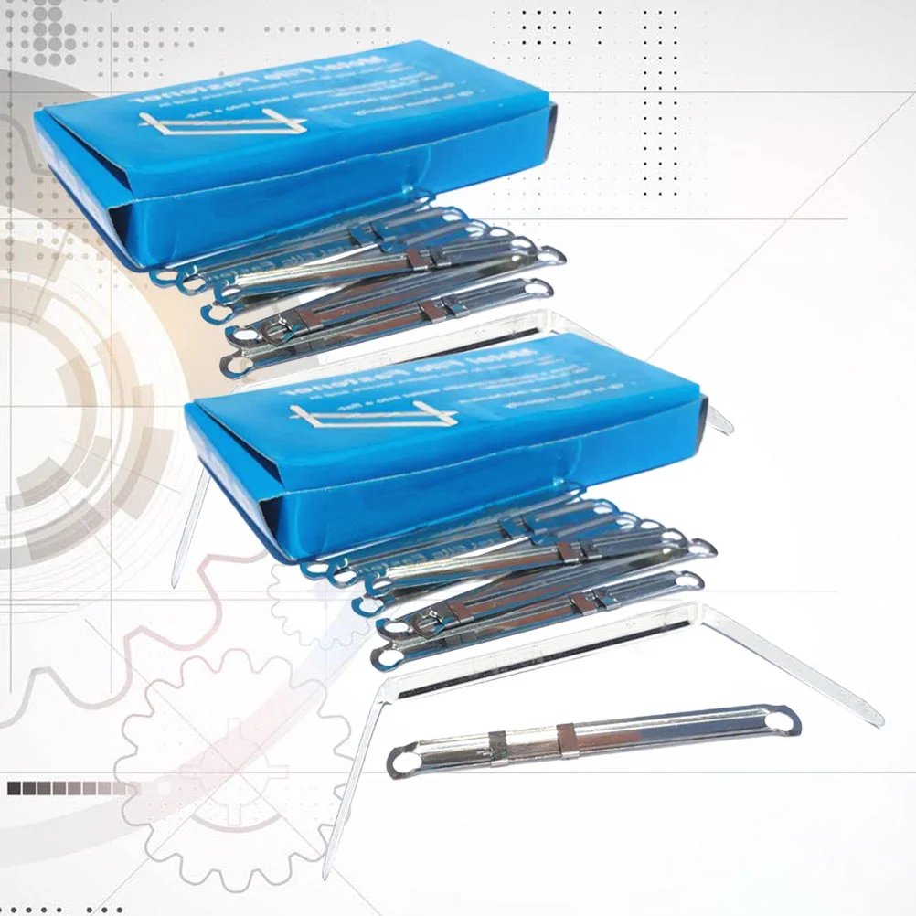 

Metalbindingclipbindingringbindingstrip Stationery Clips Supplies Bookbinding Practical Binder