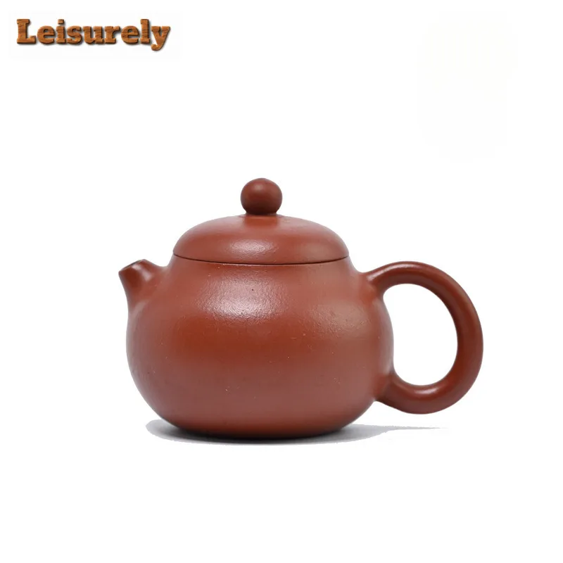100ml Classic Yixing Purple Clay Teapots Handmade Wen Dan Pot Raw Ore Zhu Mud Tea Maker Kettle Chinese Zisha Tea Set Supplies