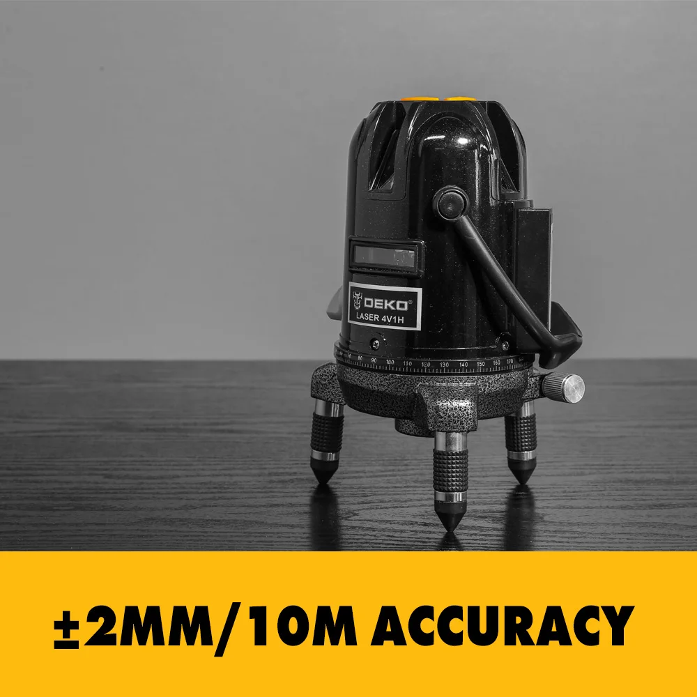 DEKO LL57/LL58 グリーン自己レベリング 5 ライン 6 点水平 & 垂直
