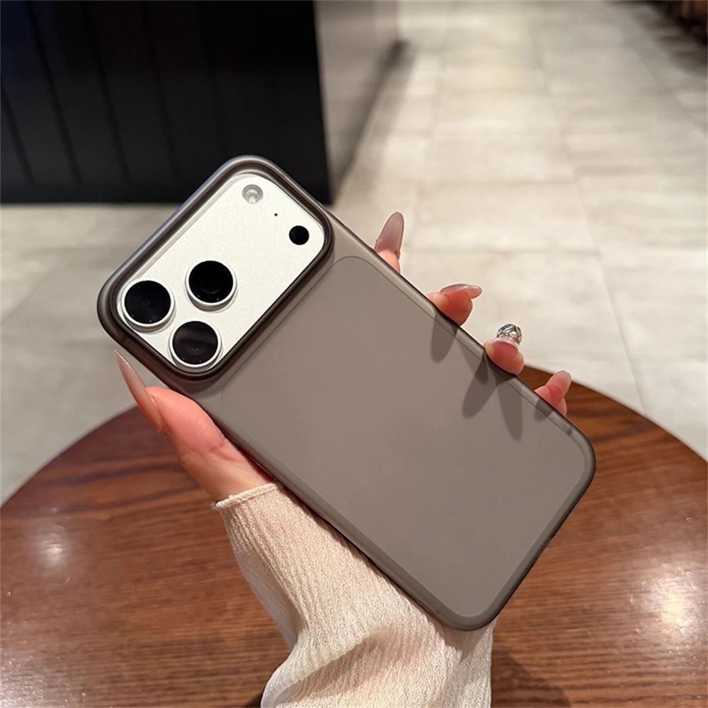 Ultra Thin Matte Frosted Phone Case - Slim Transparent HD Hard Cover
