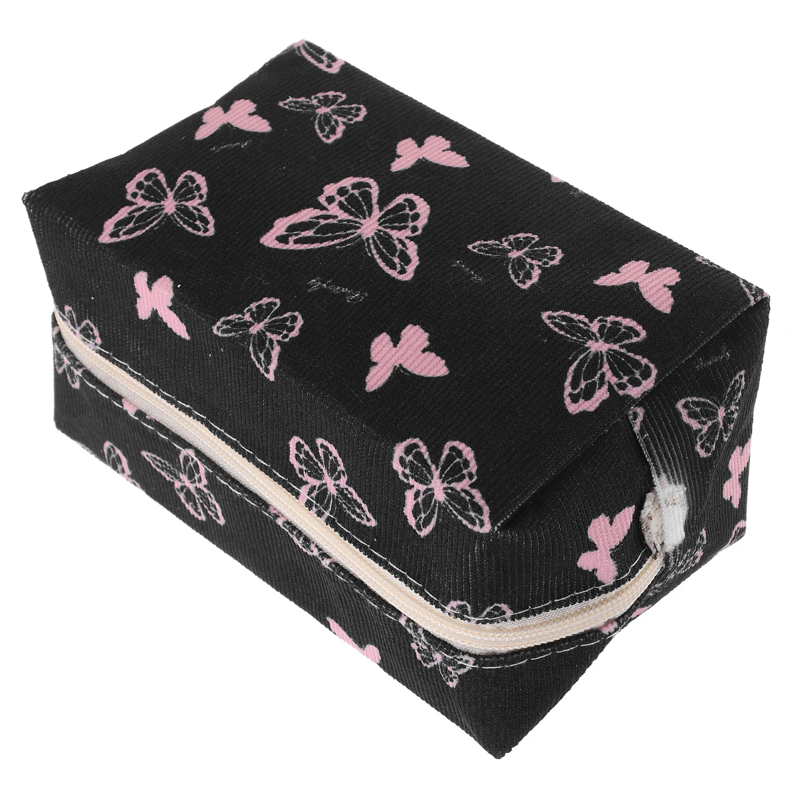 

Bag Storage Portable Butterfly Makeup Zipper Women Travel for Organizer