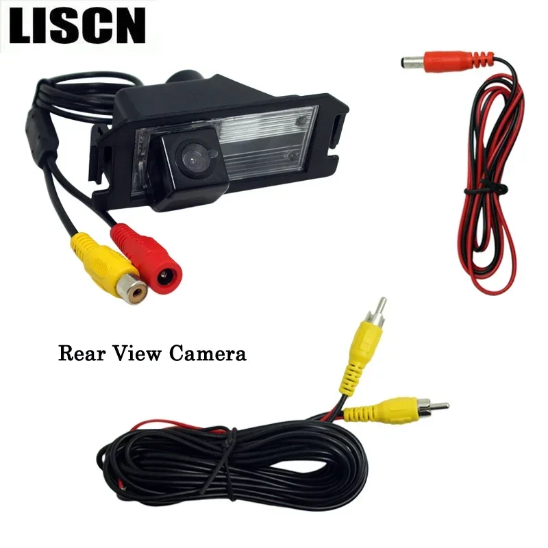 후방 카메라, 현대 I30 2007 - 2012 CCD 나이트 비전, 반전 RCA 카메라, 번호판 카메라, 백업 카메라