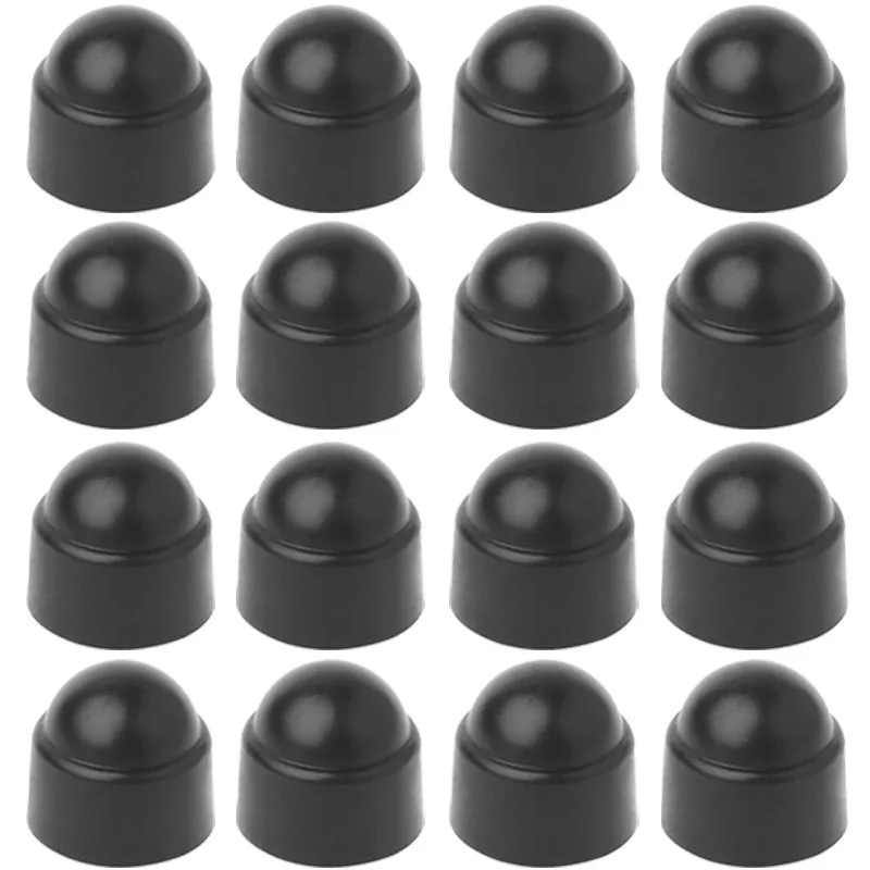 Dome Car Door Screw Protection Cap Cover Exposed Hexagon Plastic M6 M8 M10 M12 Bolt Nuts 4-16Pcs For Toyota Corolla Rav4 Yaris