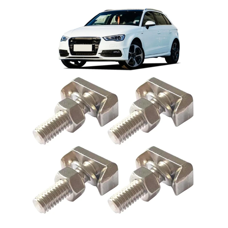 

Universal M6Thread Car Battery Cable Terminal Fastener Connectors T-Bolt Replace #19116852 Replacement Accessories 4pcs