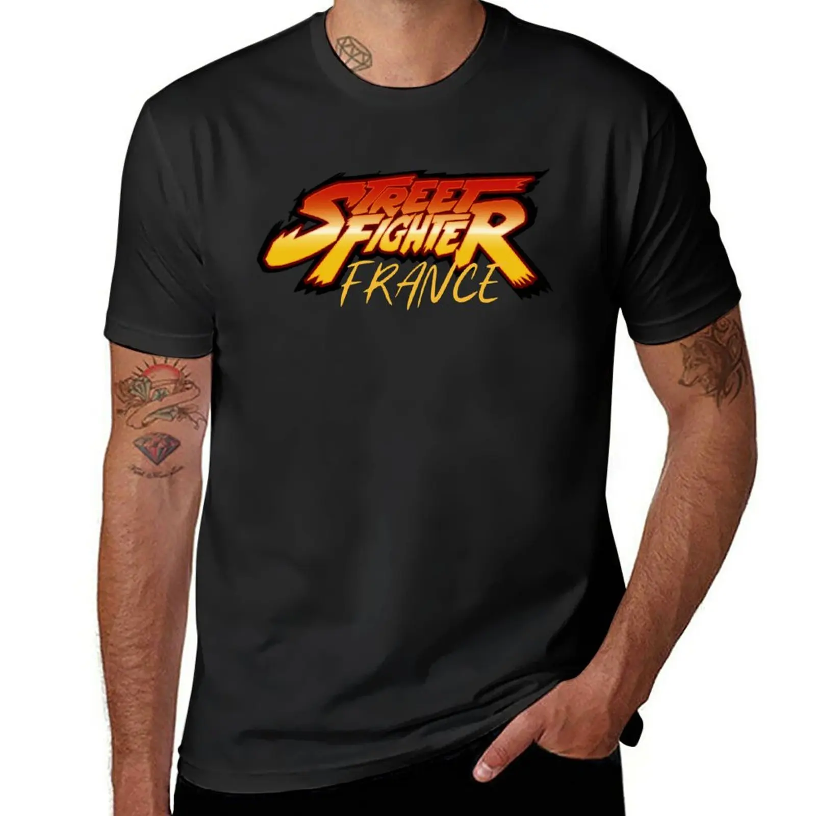 

New SFF logo T-Shirt quick drying shirt plain t-shirt T-shirts for men cotton