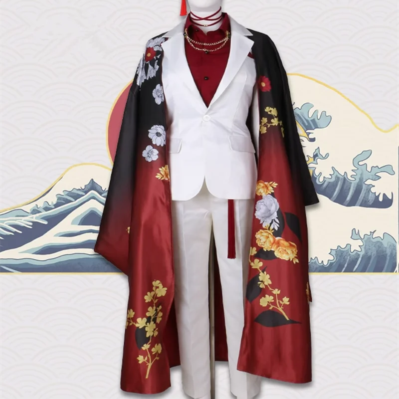 

Fashion Vox Akum Cosplay Costume Vtuber Virtual Youtuber Women Men Cos Clothes Comic-con Party Uniform Full Set Suit Clothing