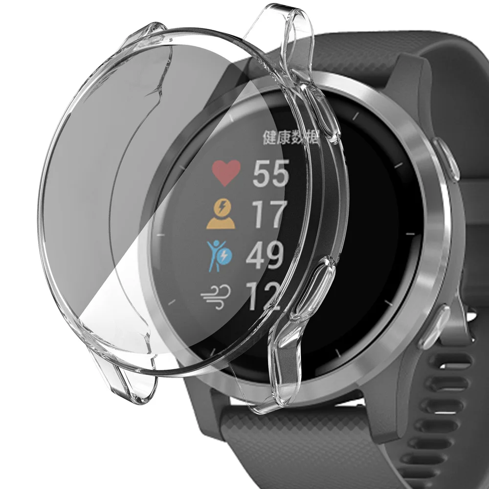 All-Around Plating TPU Smart Watch Bumper Cover and Protector Case