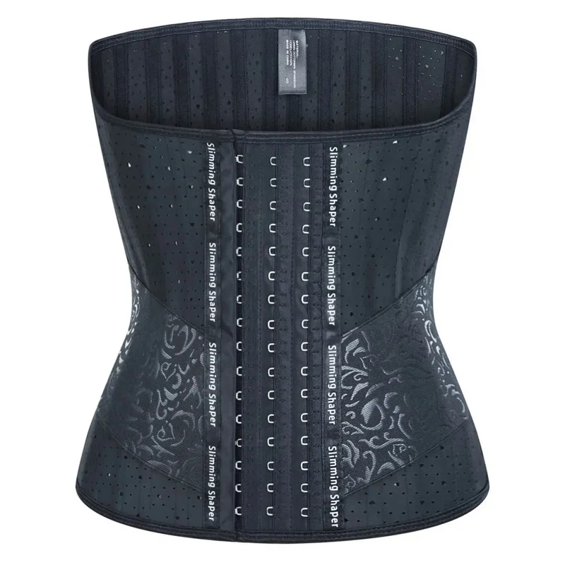 

25 Steel Bones Latex Waist Trainer Body Shaper Long Torso Corset Shapewear Women Fajas Colombian Girdles Cincher Slimming Belly