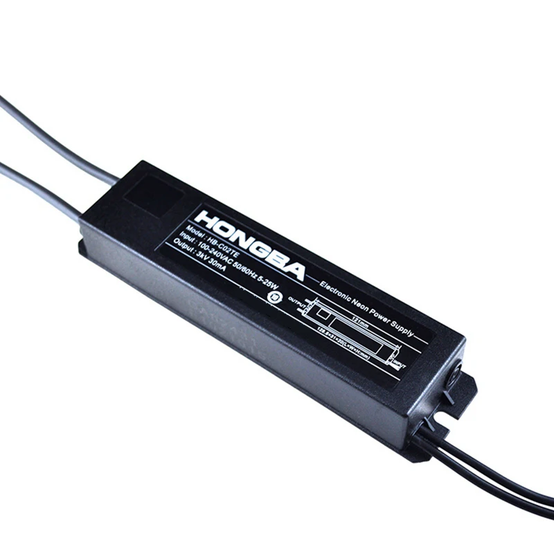 Power Supply 1 Piece Neon Light Sign Electronic Transformer Power Supply Neon Light Transformer 3KV 30MA 5-25W