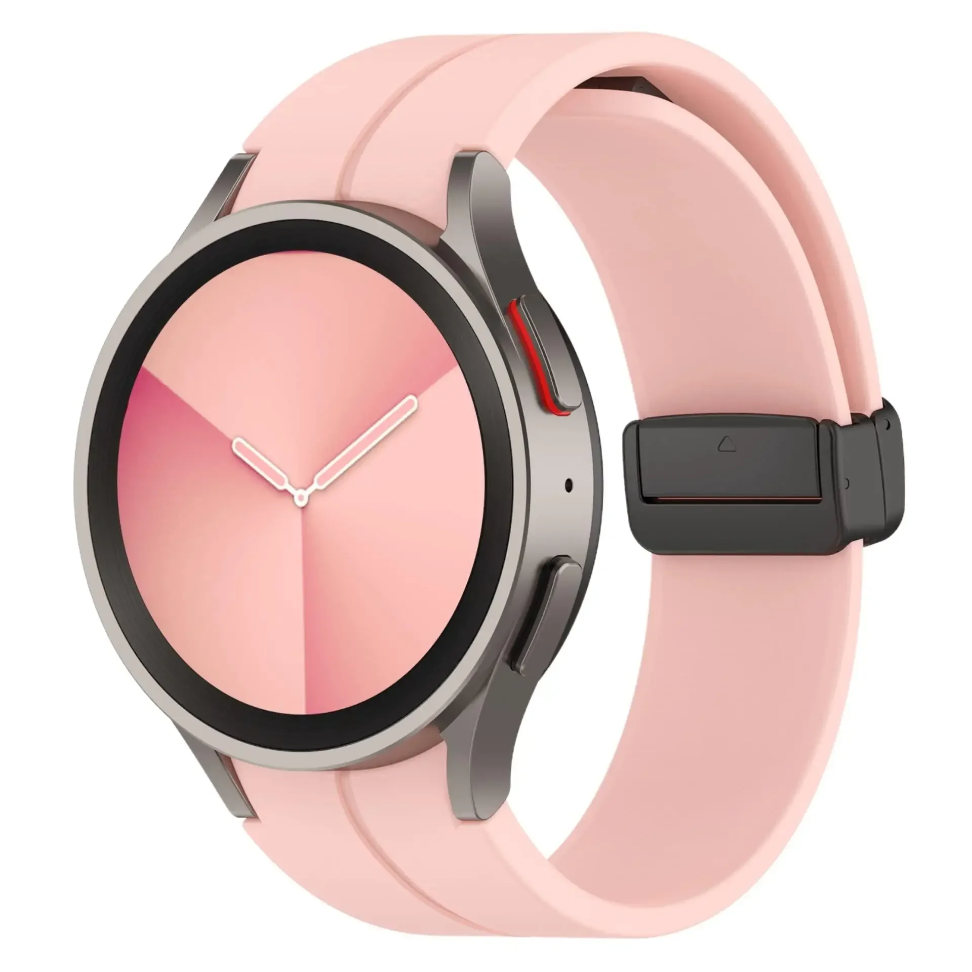 Versatile 20mm Silicone Watch Strap in Classic Design