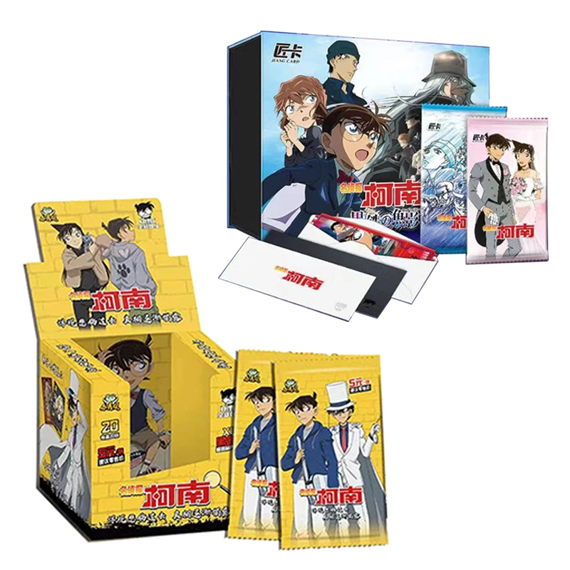 

Detective Conan Collection Cards Pack Box Booster Rare Anime Playing Game Cards