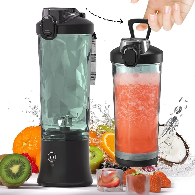 Juice Blender Rechargeable Fruits Mixer Bottle  Blender Bottle Blends -  Rechargeable - Aliexpress