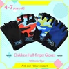 Summer Children Tactical Gloves Cycling Kids Roller Skating Girls Boys Sun Protection Non-Slip Sports Gloves 4 To 7 Years Old 1