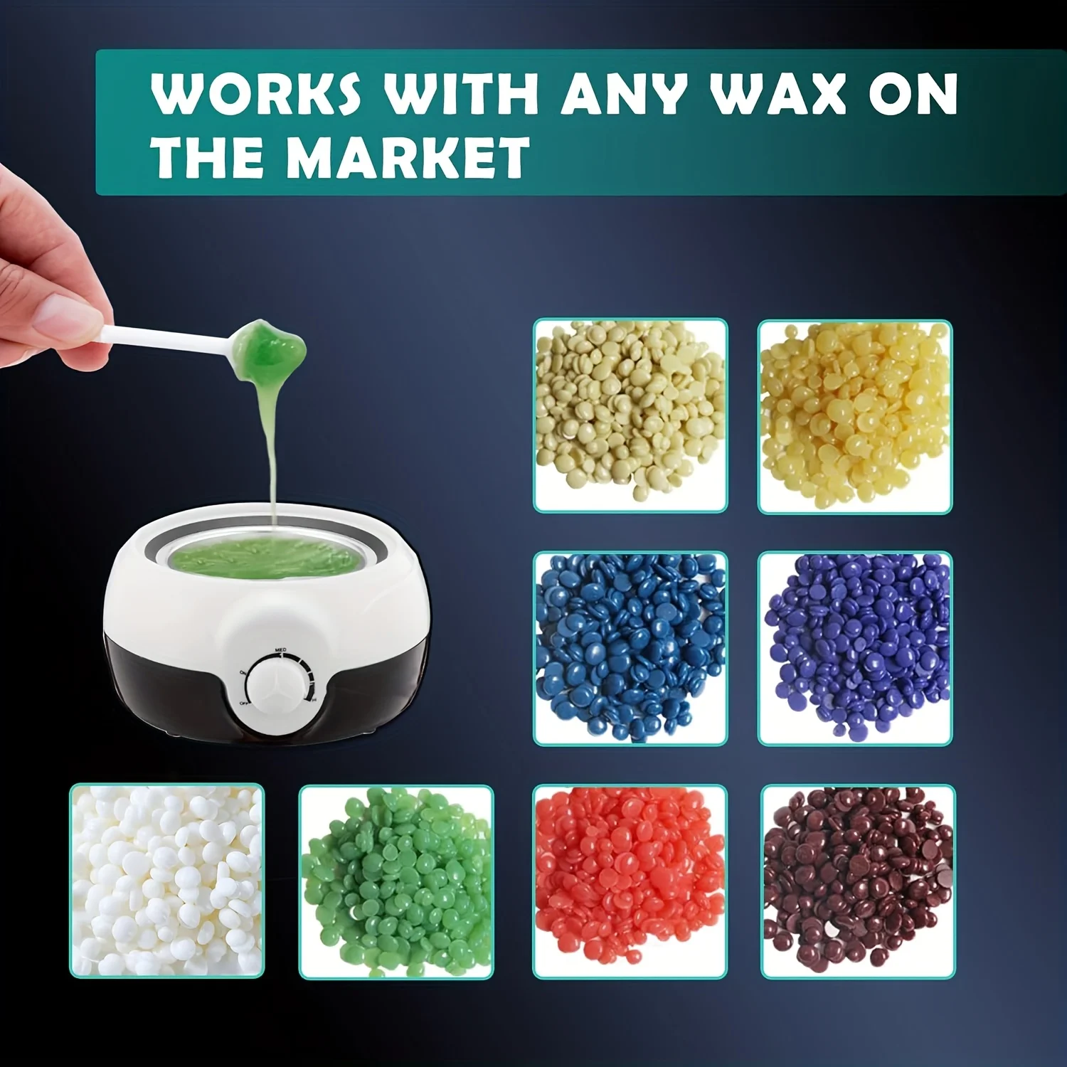 100/60/40/10PCS Nase Wachs Sticks Nase Wachs Applikatoren Für Schmerzlose Nase Haar Entfernung Werkzeug Wachs zubehör Bienenwachs Sicher Kein Wachs – Detail 6